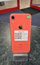  iPhone XR 64GB -81% Battery Health - Coral (Unlocked) Mint Conditions 