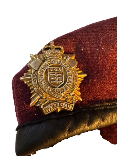 British army maroon beret - army,