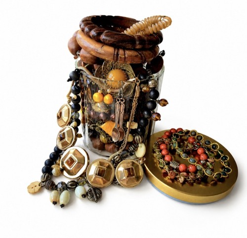 Earthy tones mystery - mystery, jewellery
