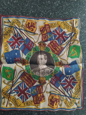 EDWARD VIII CORONATION 1937 HANKERCHIEF