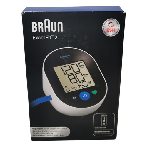 Braun blood pressure monitor - braun,