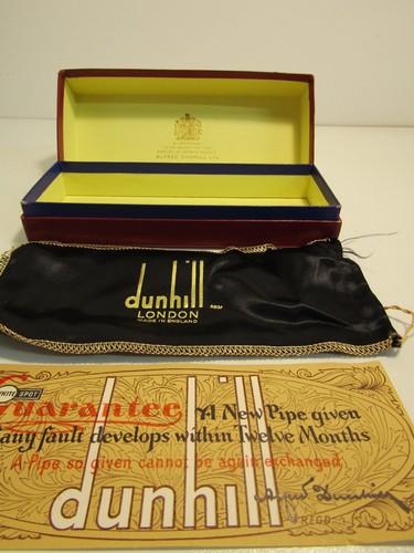 Dunhill vintage pipe box - vintage,