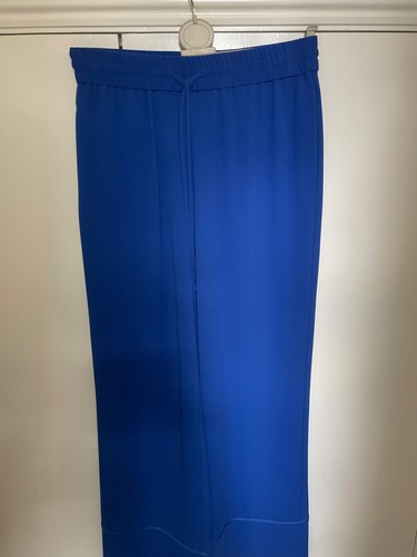 Cobalt blue wide leg - , trousers