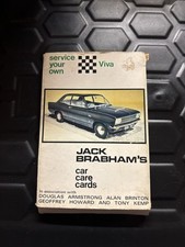 JACK BRABHAM'S CAR CARE CARDS