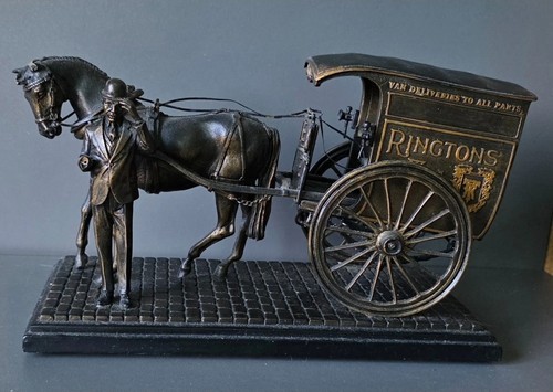 Ringtons tea horse - tea, cart