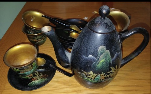 Vintage japanese coffee - japanese, set
