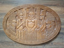 ​Huge 30" Vintage TEAK Wood