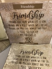 Friendship Decorative Glass