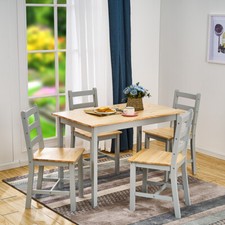 New solid wood dining table - wood,