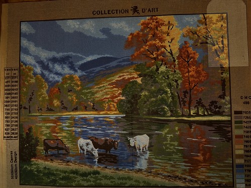 Needlepoint tapestry gobelin - needlepoint,