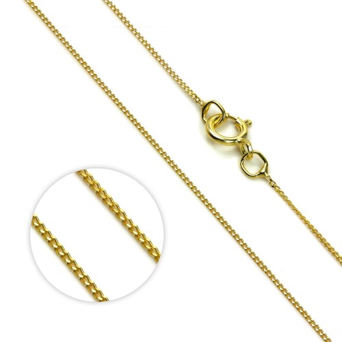 9ct yellow gold - yellow, lightweight