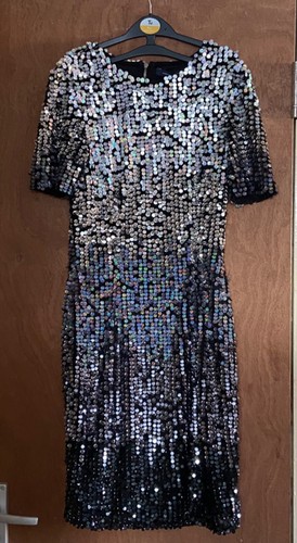 French connection sequin dress - french,