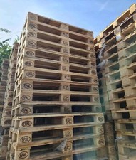 Wooden Pallets, Euro Size 0.8m x 1.2 metres, Standard & Heavy Construction Types