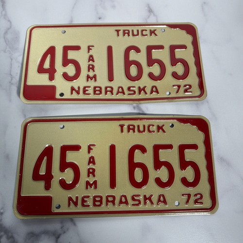 Vintage nebraska farm truck - farm,