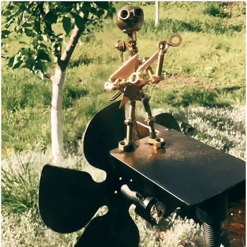 Wind powered handmade - wind-powered,