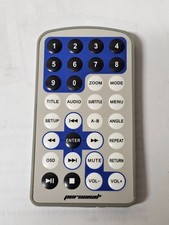 GENUINE PERSONAL DVD PLAYER REMOTE CONTROL
