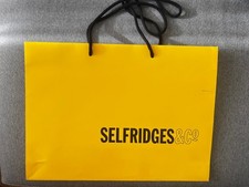 Selfridges  Empty gift bag