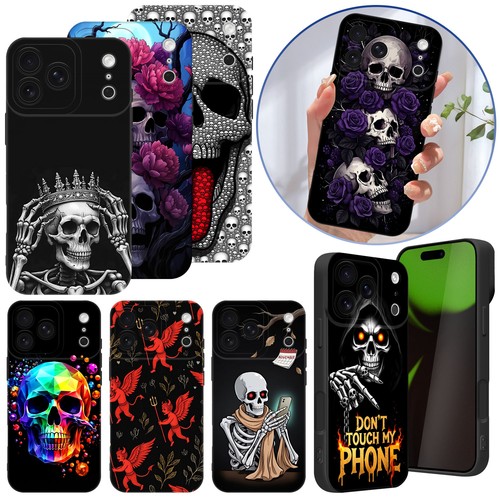 Scary skull element case for - skull,