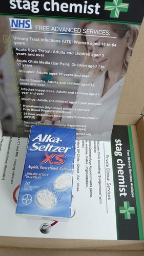 Alka seltzer 20 - xs,