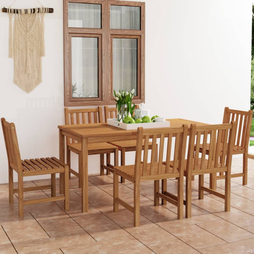 Garden dining set 7pc teak - set,