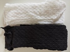 Baby Girl White Black Lace Christening Wedding Occasion Tights NB to 13 yrs