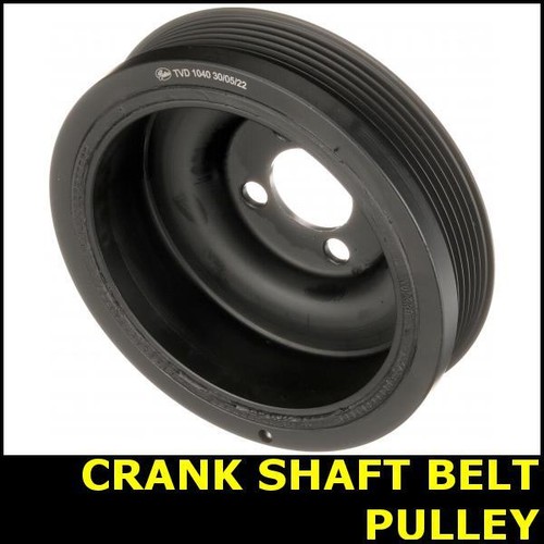 Crank shaft belt pulley fits - belt,