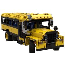 Old School Bus MOC Set 1104 Pieces Construction Toys Set & Building Toys Set