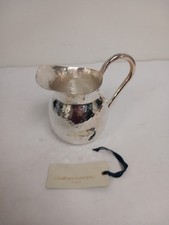 Medium Champagne Hammered Jug 13cm