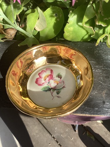 Prinknash pottery trinket dish - pottery,