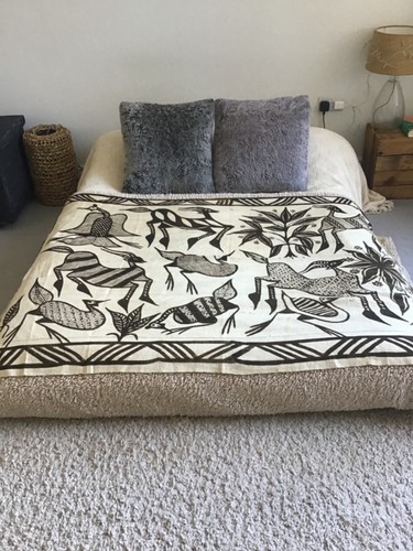 African mud art - vintage, wall