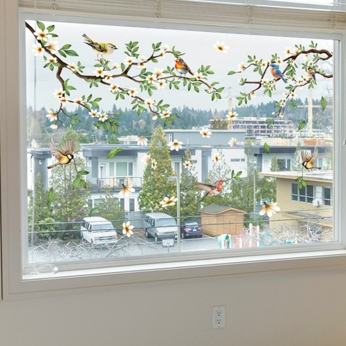 Static cling pvc window decal - cling,