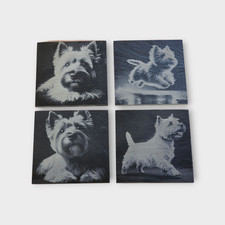 Set Of 4 Laser Engraved Cairn