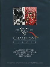 UEFA CHAMPIONS LEAGUE FINAL 2005 Liverpool Champions of Europe - UEFA souvenir