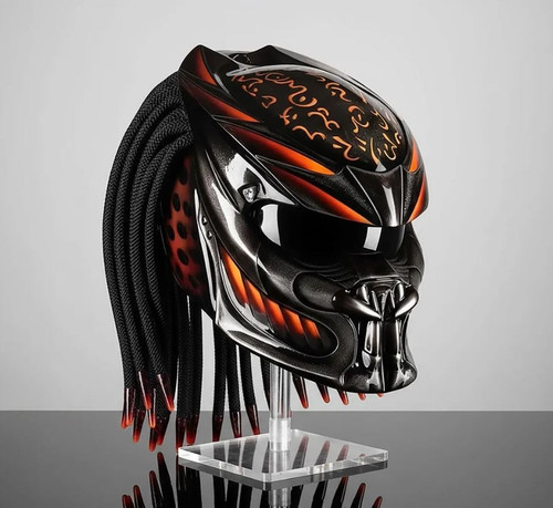 Chopper motorcycle helmet - motorcycle,