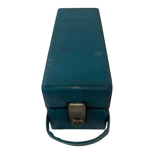 Vintage teal blue track tape - teal,