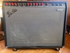 Fender "The Twin" red-knob 100Wamp vintage reverb amplifier