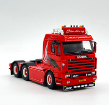 Scania 143 streamline 6x2 tag axle "Skadborg" WSI truck models 1:50 scale