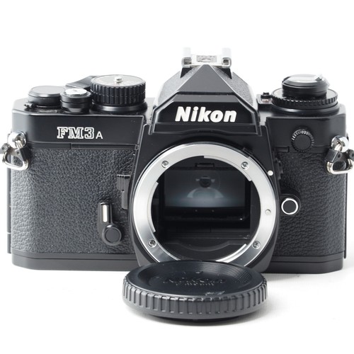 Nikon fm3a black film slr - nikon,