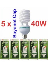 5X  40W  8000k CFL  LIGHTBULB