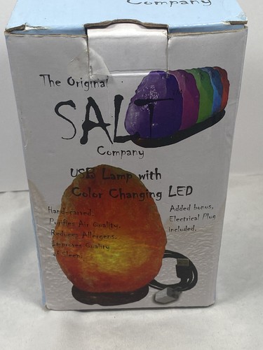 Salt lamp - salt, usb