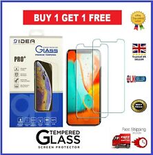2XFor Sony Xperia z1 Clear Genuine Scratch Proof Tempered Glass Screen Protector
