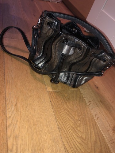 Zara metalick round bag - zara,
