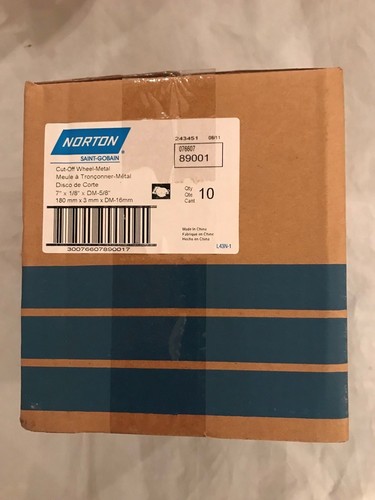 Norton circular saw cut - 10,