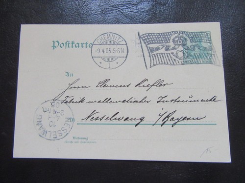 Postal stationery chemnitz - postal, stationery,
