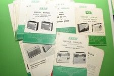 Lot 28x Vintage Service Manual