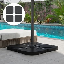 4 Pieces Parasol Base Stand