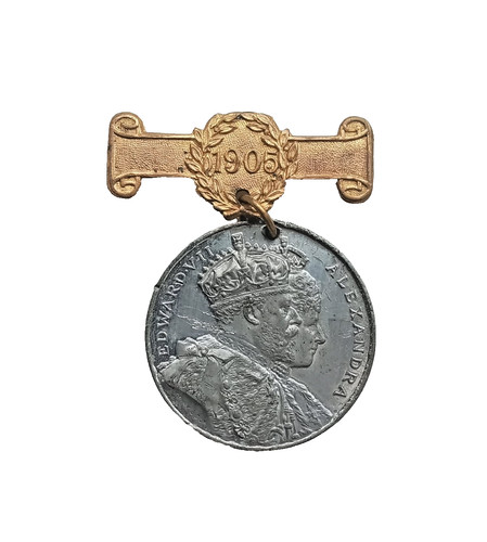 1905 medal king - king, edward