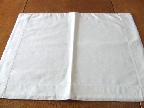 Vintage plain white cotton - vintage,