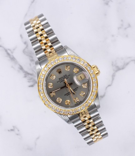 Ladies steel gold rolex 26mm - gold,