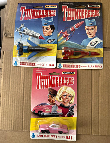 Matchbox thunderbirds lot - matchbox,